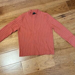 Orange Long Sleeved Shirt (Brand: Forever 21, Size: L)